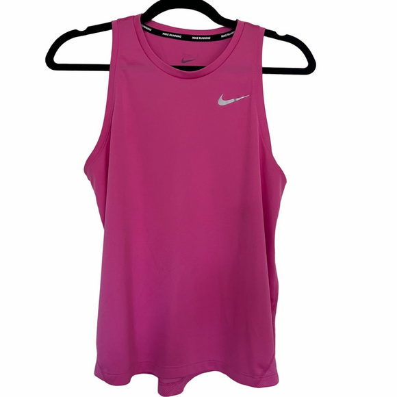 Nike Tops - Nike Dri-FIT Running Tank – Women's Medium – Bright Pink – EUC